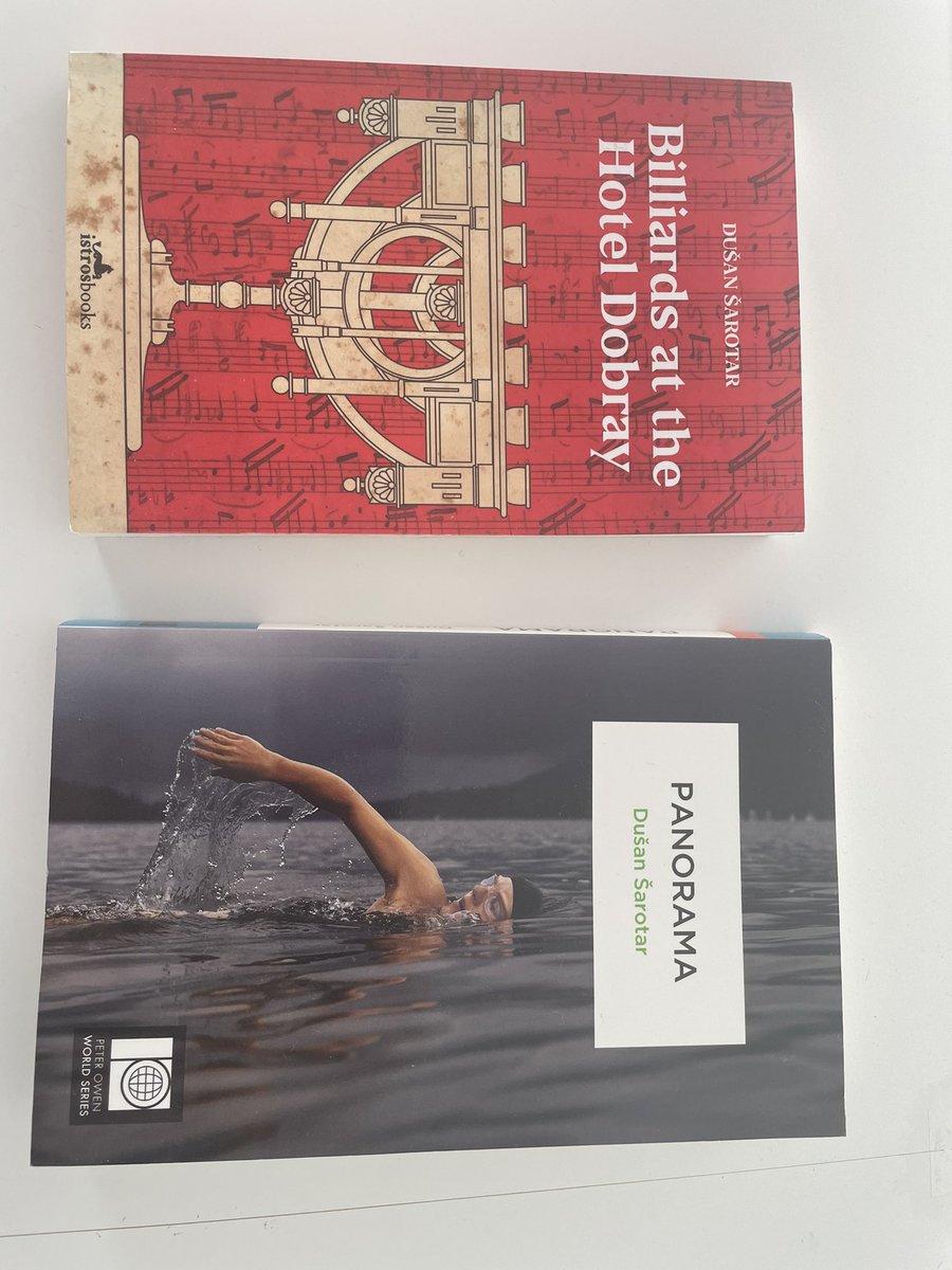 After I read Billiards at the hotel Dobray which I enjoyed reading, I bought Panorama. The latter is being described very Sebaldian. But I felt it rather tedious reading, the book feels like it is just one long sentence and almost a parody in aiming to sound like Sebald.