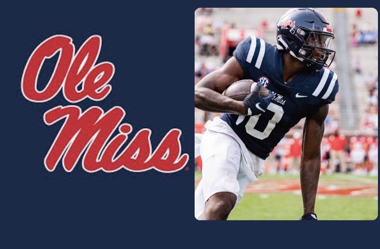 Blessed to receive my first offer from Ole Miss #1 <a href="/HHSFootball7/">Hillsborough High School Football</a> <a href="/OleMissFB/">Ole Miss Football</a>