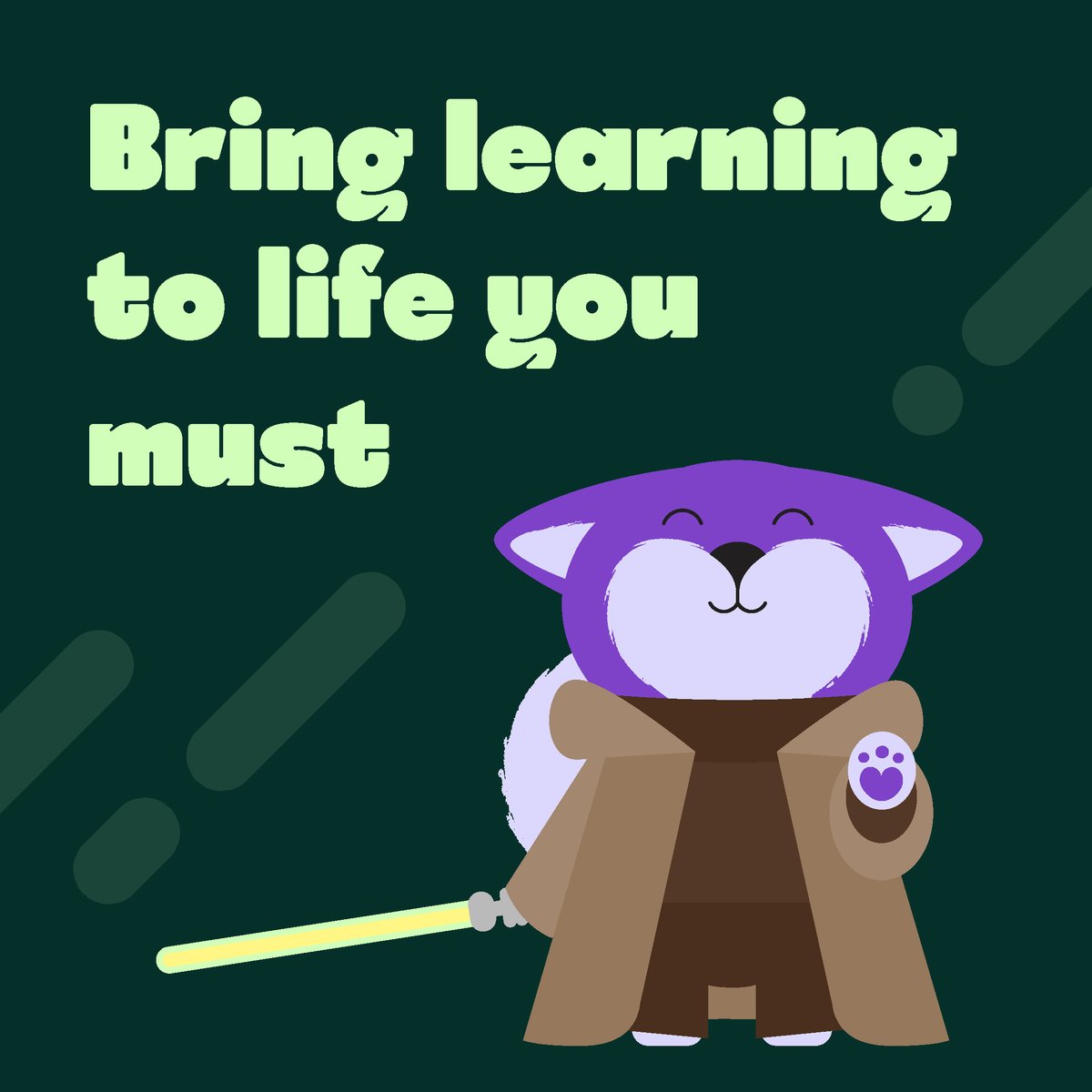 KamiApp's tweet photo. #StarWarsDay it is. Bring learning to life you must. https://t.co/BNDWy6pzHh