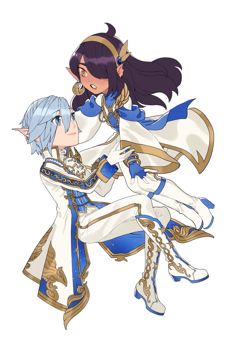alasondria's tweet photo. i like to make my oc and luther pso2 kiss (´・ω・｀)  

💙ememing 💙Nyaaaki__
💙2674_5 💙vertraumen_ https://t.co/1cA1N5e9Gh