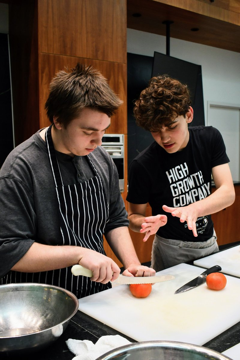 Kelly DiMarco (@kellydimarco4) on Twitter photo EJHS students cooked with Chef Kaj Hecht for a hands-on cooking class. Chef Kaj was featured on "Chopped Jr." and "Top Chef Family Style". Much appreciation to <a href="/SecondHarvest/">Second Harvest SGA</a> <a href="/GNOinc/">GNO, Inc.</a> & <a href="/YouthForceNOLA/">YouthForce NOLA</a> for this opportunity! EJHS students cooked with Chef Kaj Hecht for a hands-on cooking class. Chef Kaj was featured on "Chopped Jr." and "Top Chef Family Style". Much appreciation to <a href="/SecondHarvest/">Second Harvest SGA</a> <a href="/GNOinc/">GNO, Inc.</a> & <a href="/YouthForceNOLA/">YouthForce NOLA</a> for this opportunity!