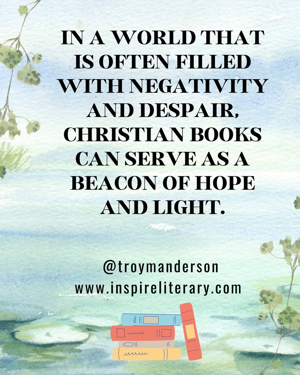 TroyMAnderson's tweet image. The Inspire Literary Group believes that books have the power to change the world. Join us at inspireliterary.com and discover how we can help you share God's truth and inspire faithful living in your writing and your community. #InspireLiteraryGroup #TransformativeBooks