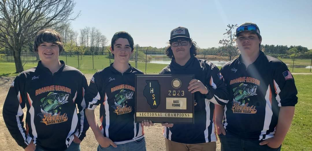 Congratulations to the RBHS Bass Fishing Team. They are IHSA Sectional Champs.  Next Stop: IHSA State Bass Fishing Tournament! #weareRB
