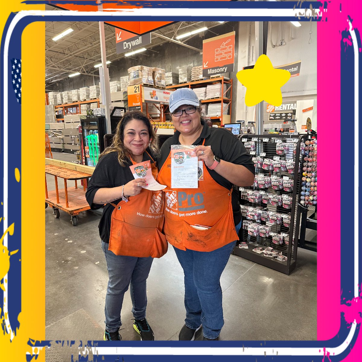 May bravo winners!! Lisa acknowledged Melissa’s great customer service with a bravo. Great team work ladies. @HRMThomasTHD @CorpusAmy @_Elisa_Cabrera @65fbea @BrendanMcDowel9