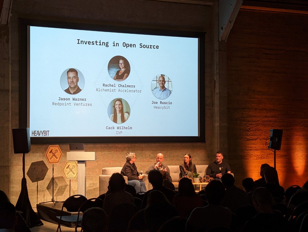 dotBen's tweet image. At @heavybit #Devguild event, @jasoncwarner says 40% of code checked into GitHub is now written with #CodePilot (IE AI generated).
I find that surprising but obviously credible coming from him.