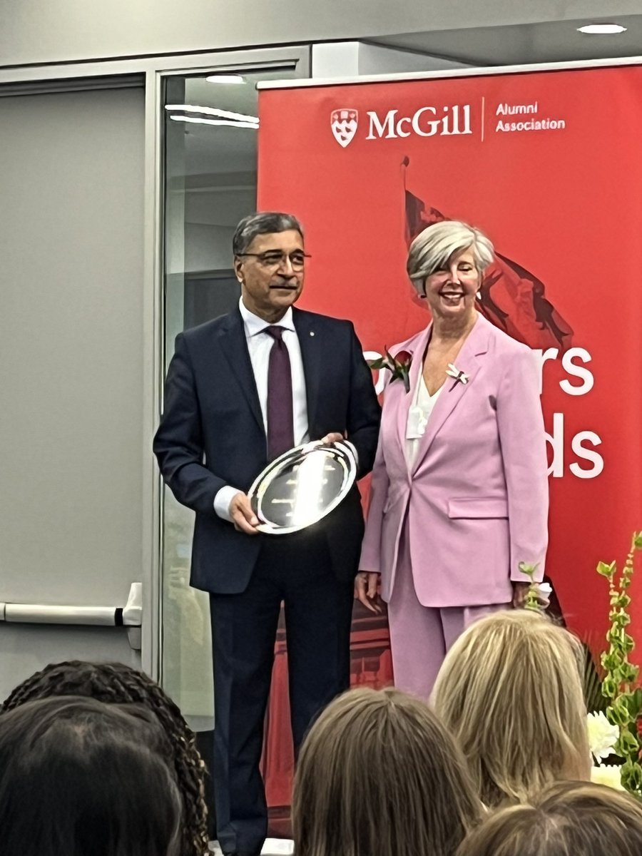 Congratulations to Ann Vroom, the 2023 recipient of the McGill Alumni Association Award of Merit!