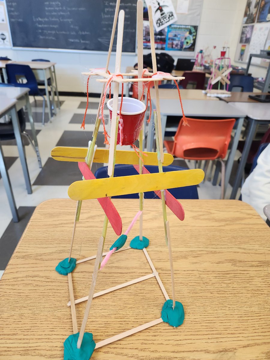 GDHSGlobalEd's tweet photo. Grade 9 Geographers creating earthquake-proof structures! Don't Let The Water Spill!!! https://t.co/wTaCIQpmyZ