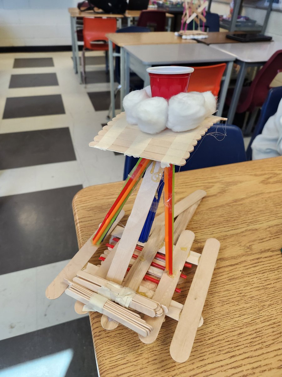 GDHSGlobalEd's tweet photo. Grade 9 Geographers creating earthquake-proof structures! Don't Let The Water Spill!!! https://t.co/wTaCIQpmyZ