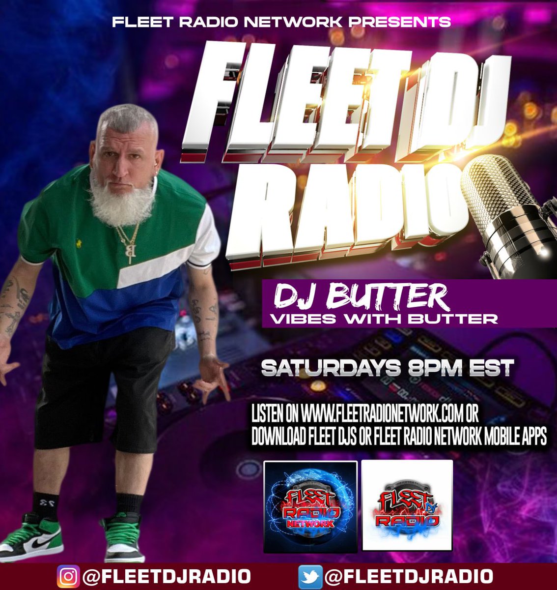 Saturday night we jump
Off at 9p with <a href="/djbutter31315/">DjButter31315</a> in the mix on <a href="/fleetdjradio/">FLEET DJ RADIO</a>