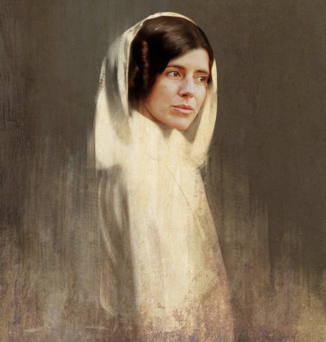Just received this!! If Vermeer painted me in a Princess Leia costume. #maythefourth