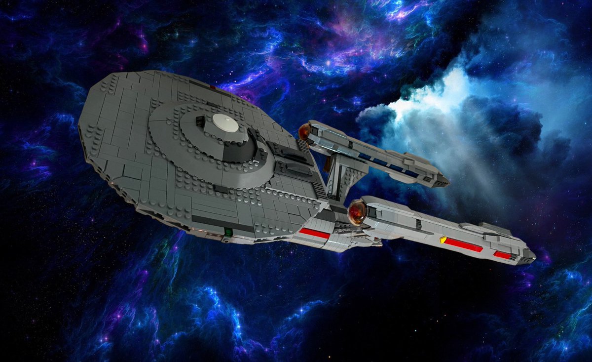 scifibriks's tweet photo. The Starship Enterprise! @StarTrekOnPPlus @StarTrek #StarTrekSNW #LEGO #StarWarsDay https://t.co/EV4LoIfEMD