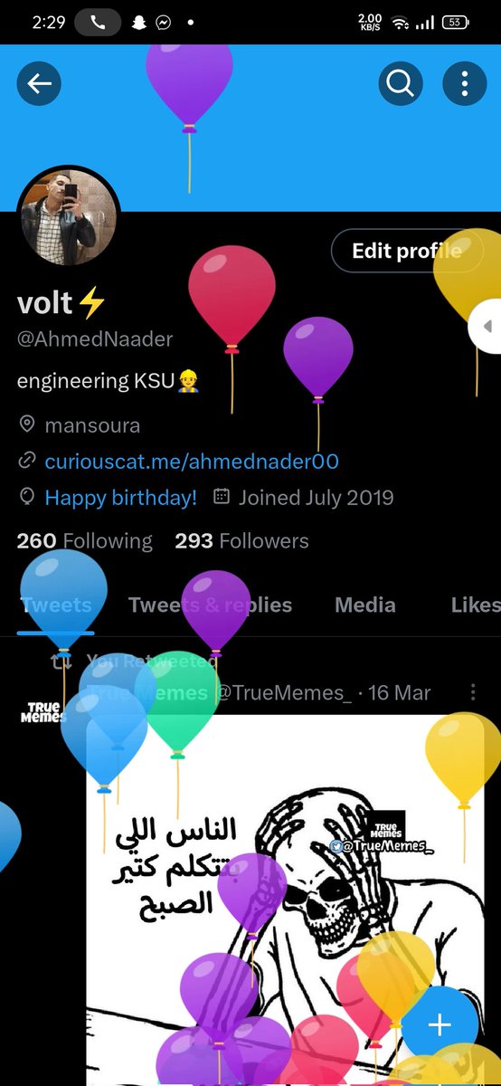 AhmedNaader's tweet photo. Cheers My 22🥂🖤 https://t.co/eGIe47Gh1d