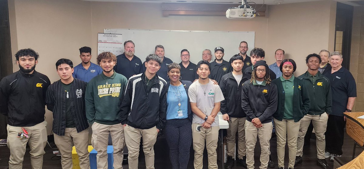 Kelly DiMarco (@kellydimarco4) on Twitter photo JPS Registered Pipe Trades Apprenticeship conducted interviews with contractors. 6 Seniors from Bonnabel & Grace King have been offered positions after graduation with Gallo Mechanical Services, Towers Mechanical Services, & Gootee Mechanical Services. <a href="/JPschools/">Jefferson Parish Schools</a> @La_Believes JPS Registered Pipe Trades Apprenticeship conducted interviews with contractors. 6 Seniors from Bonnabel & Grace King have been offered positions after graduation with Gallo Mechanical Services, Towers Mechanical Services, & Gootee Mechanical Services. <a href="/JPschools/">Jefferson Parish Schools</a> @La_Believes