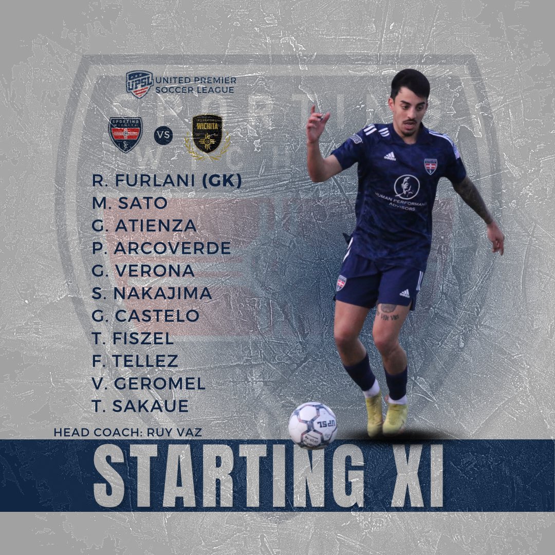 The #SW1 starting XI vs. Inter Wichita FC

#SW1 #UPSL

Live Stream: Sporting Wichita First Team facebook page starting in one hour.