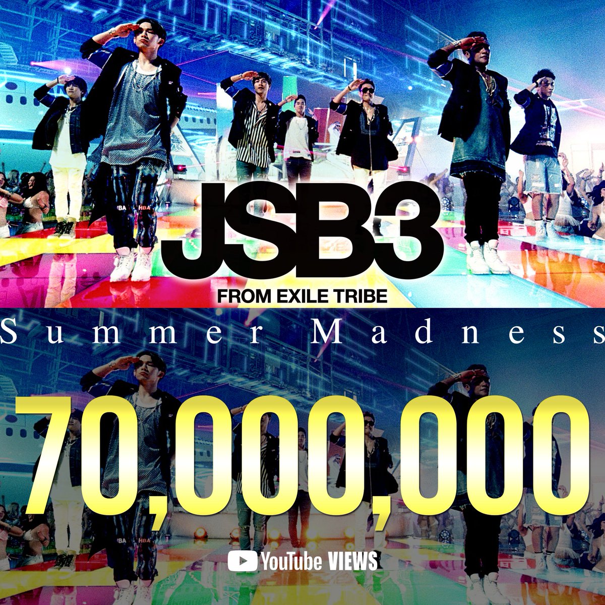 Summer Madness feat. Afrojack' Official Music Video 70 million
