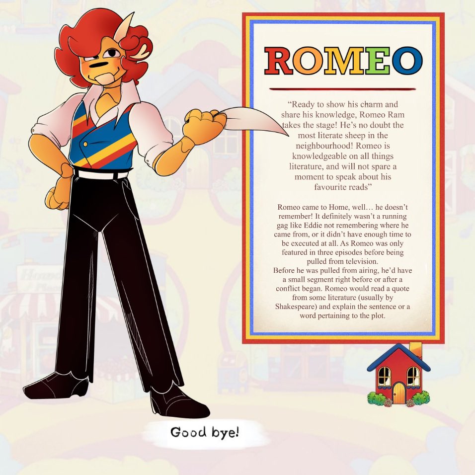 LOOK AT HIM RAHH HOLY SHIT IT’S ROMEO RAMMMM

#welcomehomeoc #welcomehomeart #welcomehome