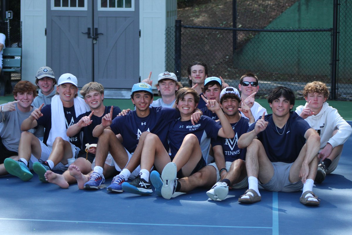 #MVtennis boys won their Final Four match today & are headed to the State Championships on May 13th! #ImAMustang @MV_Athletics  #giantkillers