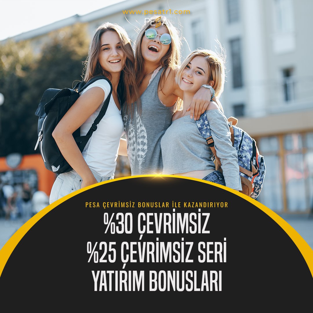 Pesa çevrimsiz bonusları ile kazandırıyor!