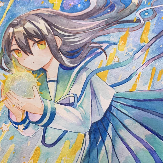 合同参加の方の本にこんな感じの絵を寄稿したりしました〜