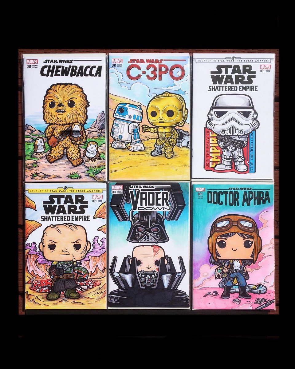 zeolee3's tweet image. Happy Star Wars Day ⭐️ 

Here&apos;s all my Star Wars pieces that I have done so far 🤖
May the 4th be with you 

#funko #funkostarwars #funkoart #funkopopart #funkoartist #starwarsday #maythe4thbewithyou