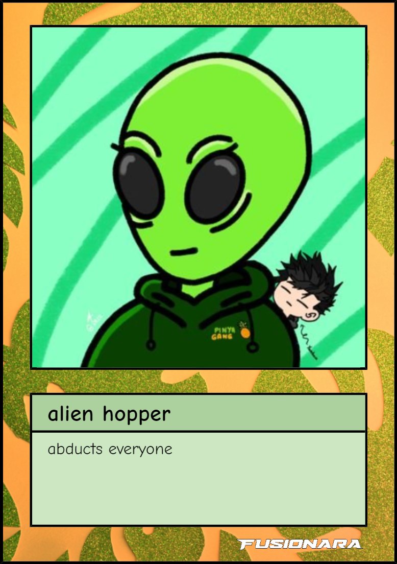 I’ve entered The Ultimate Challenge with alien hopper. Will you join my squad or dare stand in my way? #recruitmyhero  #Fusionara