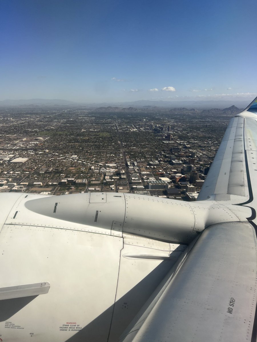 The urban sprawl of Phoenix is absolutely idiotic. What a waste…