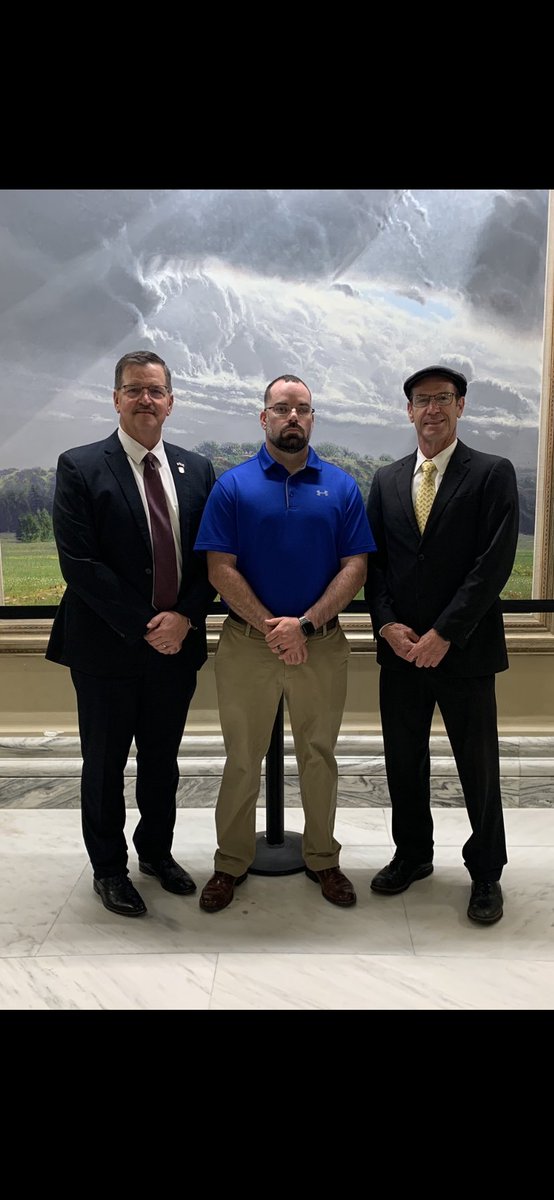 DManluvsJC's tweet photo. Thank you @JohnsForHouse for taking time out of your day to visit with us. Congratulations Geoff Thomas City of Ada GIS specialist on your 9-1-1 Technologist of the quarter award!!
You totally deserve it! https://t.co/sQtNoy6Rq5