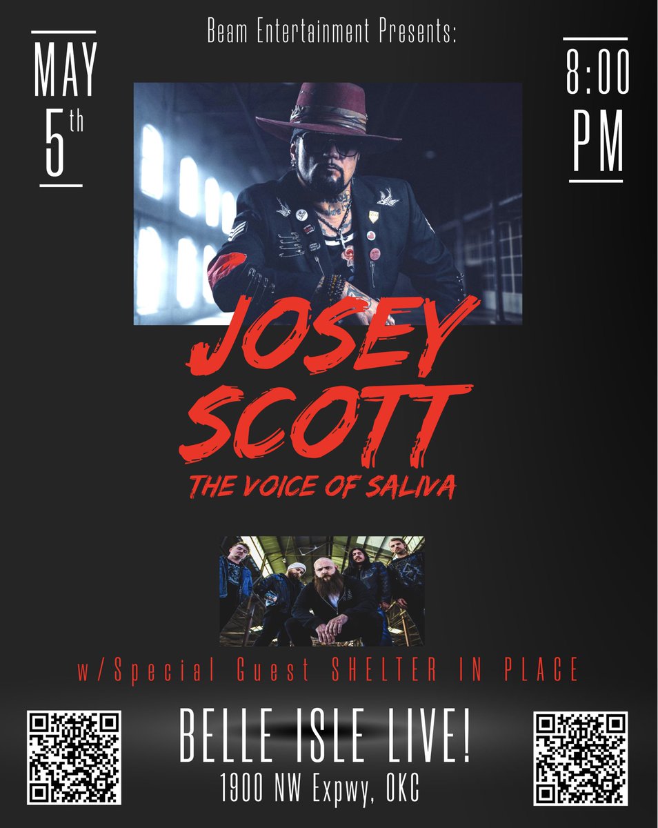 Check out <a href="/joseyscottrocks/">Josey Scott</a> <a href="/TheKatt/">Rock 100.5 The KATT</a> interview from this week, concert and #meetandgreet <a href="/BelleIsleBrew/">Belle Isle Restaurant & Pub</a> tomorrow night #cincodemayo w/ @shelterinplace_official !

#rockradio #clickclickboom #margarita #okc #oklahomacity #oklahomamusic #okcnightlife

m.youtube.com/watch?v=Xfrgof…