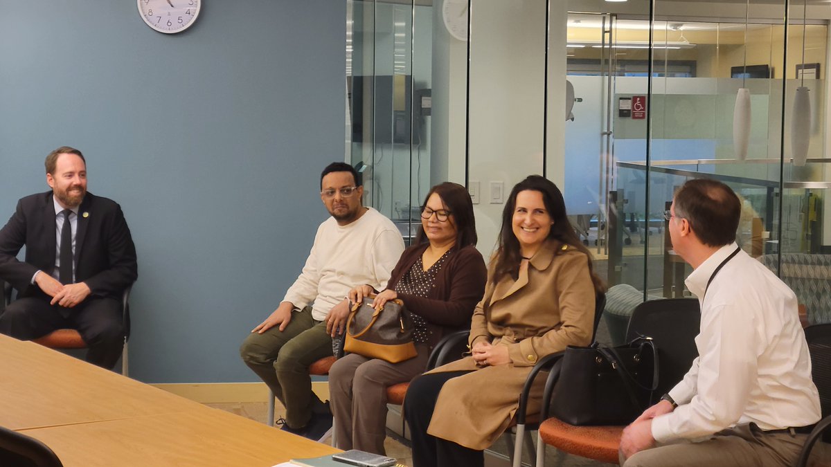 We were honored this week to host leadership from the U.S. Dept. of Ed's Office of Career, Technical and Adult Ed, and the VA DOE Office of CTAE, for a visit to observe classes and speak with a student panel on their experiences in ESL, Child Care, &amp; computer classes at REEP.