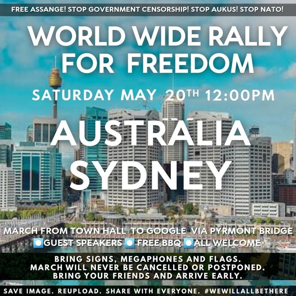 Everyone who can go to this rally, GO! #auspol #StopAUKUS #USUKA
