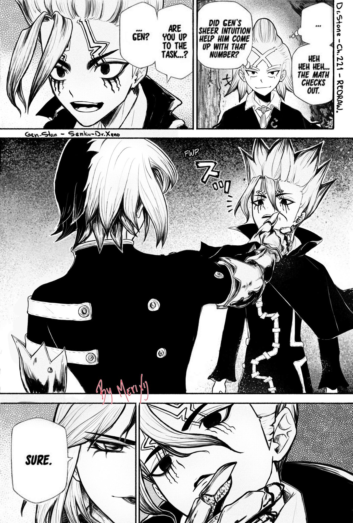 x | Happy Birthday Dr. Xeno! #anime #manga #shonen