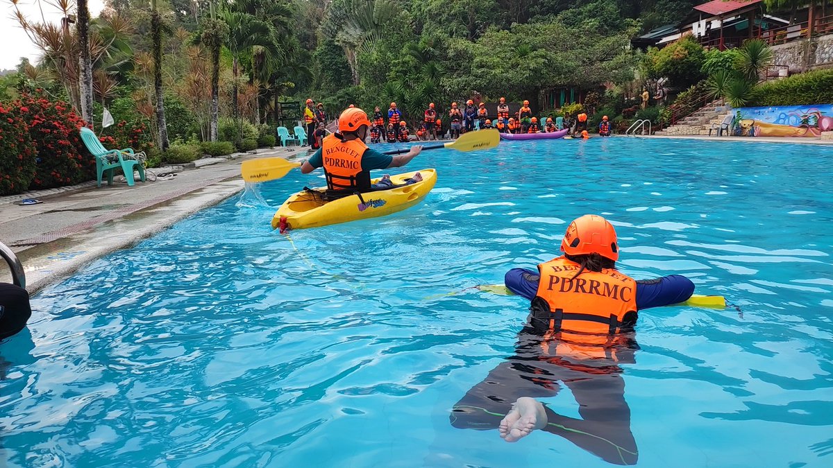 A_Lawangen's tweet photo. Retooling our responders in water safety.
The Benguet Provincial Disaster Risk Refuction and Management Council conducts series of capacity building activities to increase preparedness of communities
#benguet
#wasar https://t.co/bcqMdAMXfv