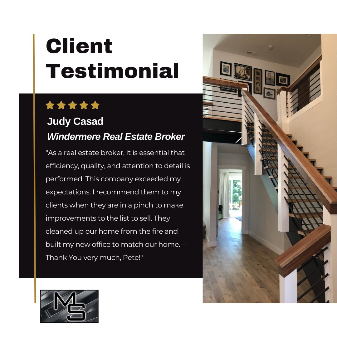 mcontractorllc's tweet photo. Another 5-star review! ⭐️⭐️⭐️⭐️⭐️

At Michael Scnear Contracting, satisfaction is of the utmost importance to us.

Licensed, bonded, &amp; insured! CCB# 223172

#oregonhomes #oregonconstruction #eugenebusiness #eugeneor #eugenerealestate #homerestoration https://t.co/kuF6lxfh8G