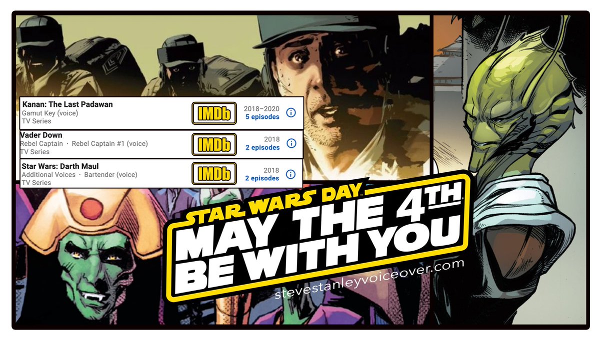 SVoiceovers's tweet photo. #StarWarsDay https://t.co/rHuFU5QsWe