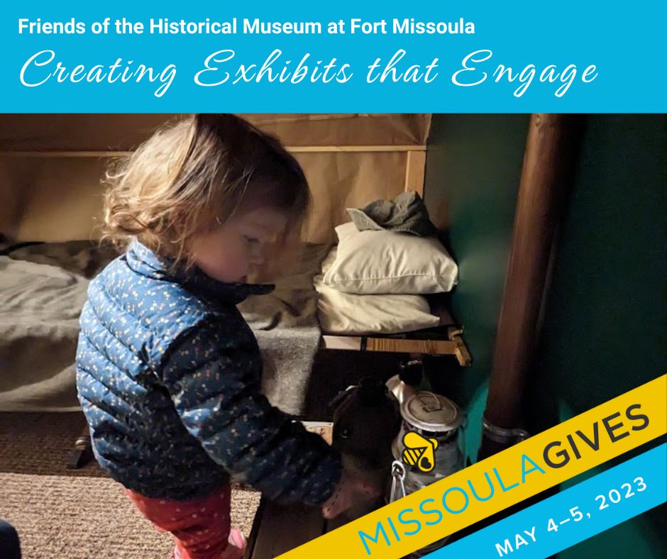FortMslaMuseum's tweet photo. Double Your Impact during Missoula Gives - https://t.co/8zcEoZzfjH https://t.co/Ncj1ORid6e