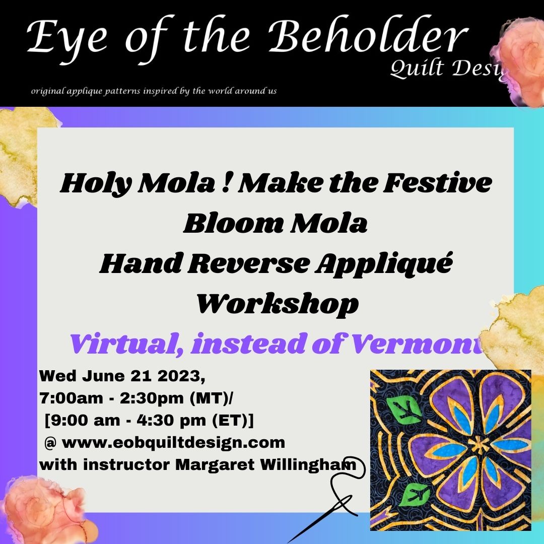 eobquilt's tweet photo. Eye of the Beholder Quilts makes quilts out of life's surprises! - https://t.co/0oo3xcNaxe Vermont Quilt Festival cancelled, but we went Virtual! Join us for VIRTUAL INSTEAD OF VERMONT! Read the Newsletter to find out information about classes and how to sign up today! https://t.co/WY6OEyeMP6
