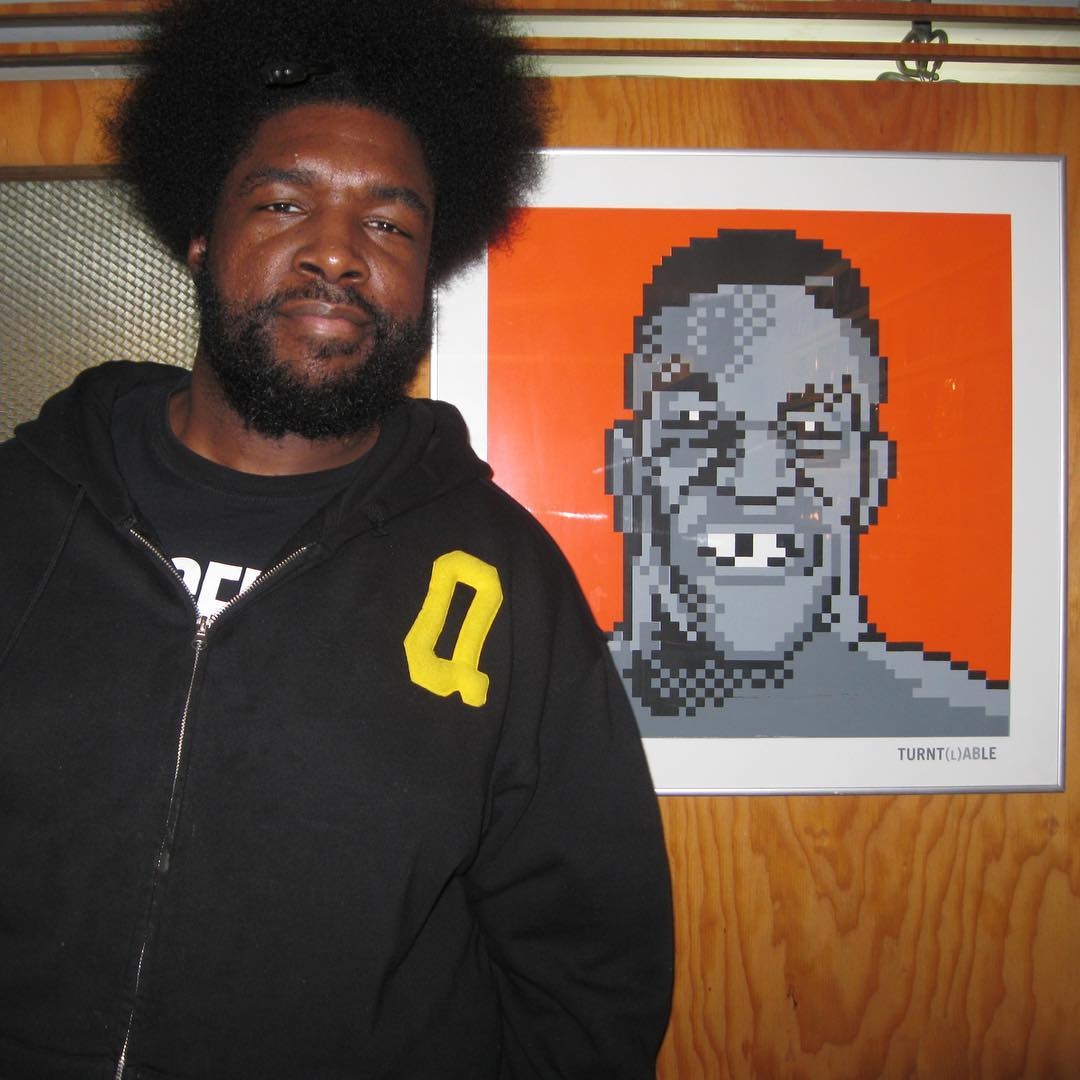 TurntableLab's tweet photo. #TBTyson: @questlove at the old 7th street shop BITD!
#questlove #theroots #ahmirthompson #ttl7thstreet #turntablelabnyc #posewithtyson #tbt https://t.co/UdpmiG5shT
