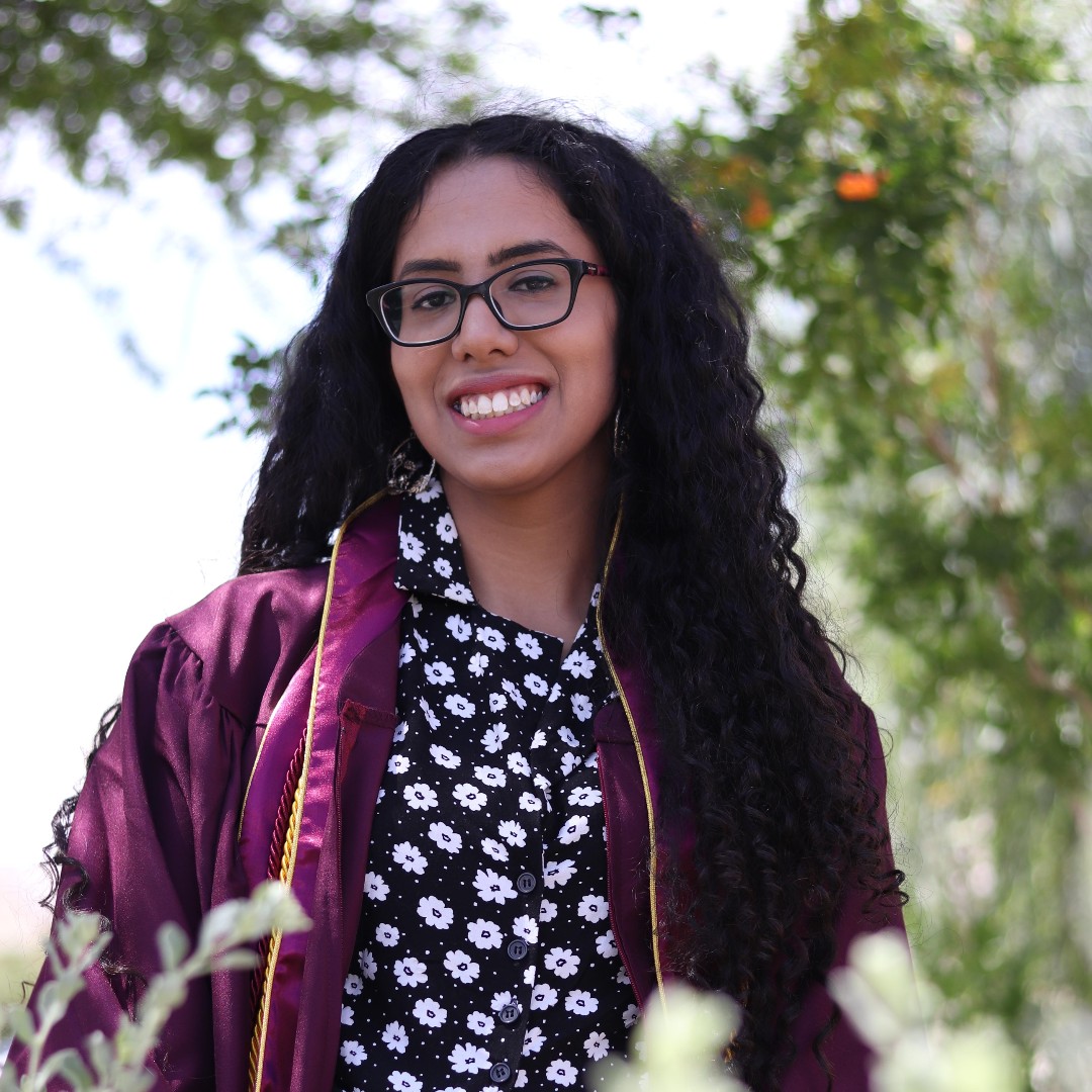 #ASUGrad Shambhavi Mishra not only worked with @HonorHealth for her MS in science of health care delivery capstone, they've hired her! She says, 'I learned that I was passionate about serving vulnerable populations and addressing health inequities through policy and management.'