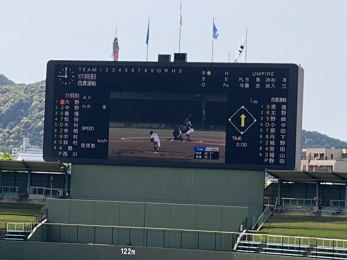 試合映像をバックスクリーンに流したら当然の結果に...