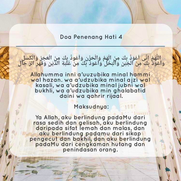 akhiimuslim's tweet photo. Doa Penenang Hati 🤍 https://t.co/ZTx2ACTAJx