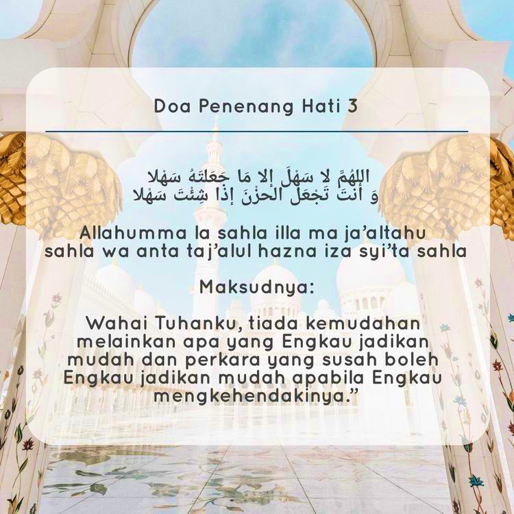 akhiimuslim's tweet photo. Doa Penenang Hati 🤍 https://t.co/ZTx2ACTAJx