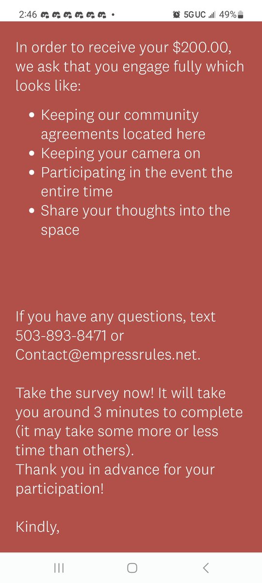 <a href="/RoseCityWeb3/">RoseCityWeb3 🌹🛡</a> X <a href="/EmpressRulesEq/">EmpressRules</a> X #EnergyTrustofOregon

Calling all #SmallBusinesses in #Portland &amp; #Oregon! #PDX

Take the survey below to see if your business qualifies to attend the online event &amp; receive $200 for attending &amp; participating!

⬇️Survey⬇️
surveymonkey.com/r/7RMYV2C