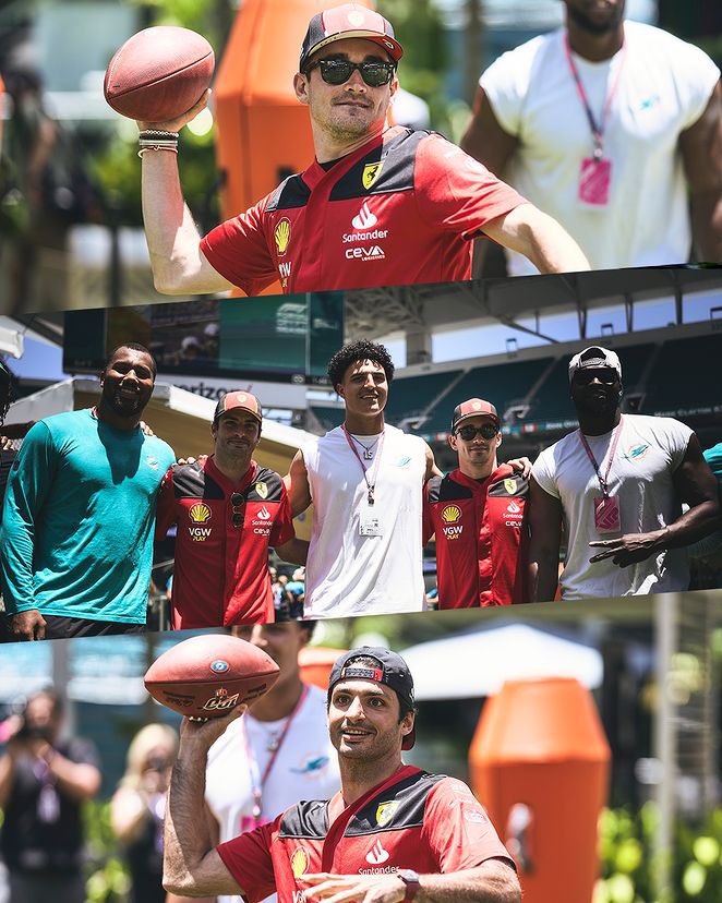 LeclercNot's tweet image. Siendo el equipo goals @55Sainzdenorris @charlxs_leclxrc @swexainz