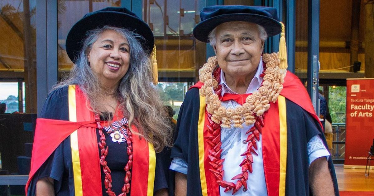 PhD graduate Muliagatele Vavaō Fetui has successfully completed only the second doctoral thesis ever written in Samoan and the first awarded by a Western university. At 78, he graduated with his PhD in Pacific Studies from <a href="/ArtsAucklandUni/">Faculty of Arts Te Kura Tangata</a> this week: bit.ly/42sU9XQ