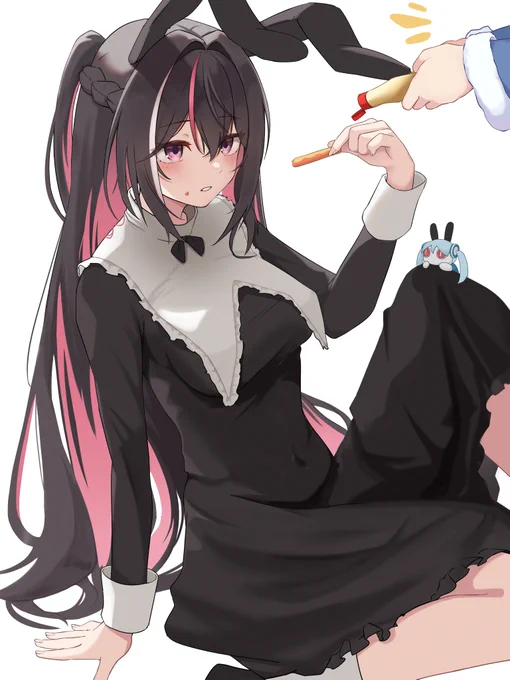 そんなの生で食ったら絶対不味いぺこでしょww #AZKiART