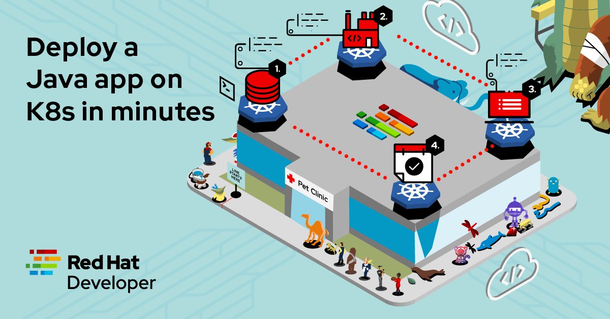 rhdevelopers's tweet image. Move your legacy #Java application into a container and deploy it to #Kubernetes on the #DeveloperSandbox. red.ht/3p907P1