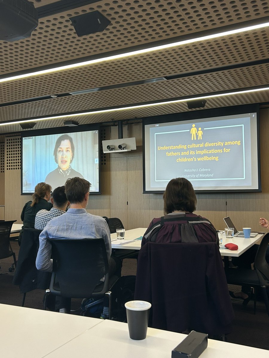 Incredible insights from @natashajcabrera on cultural diversity among fathers at #AFRS2023