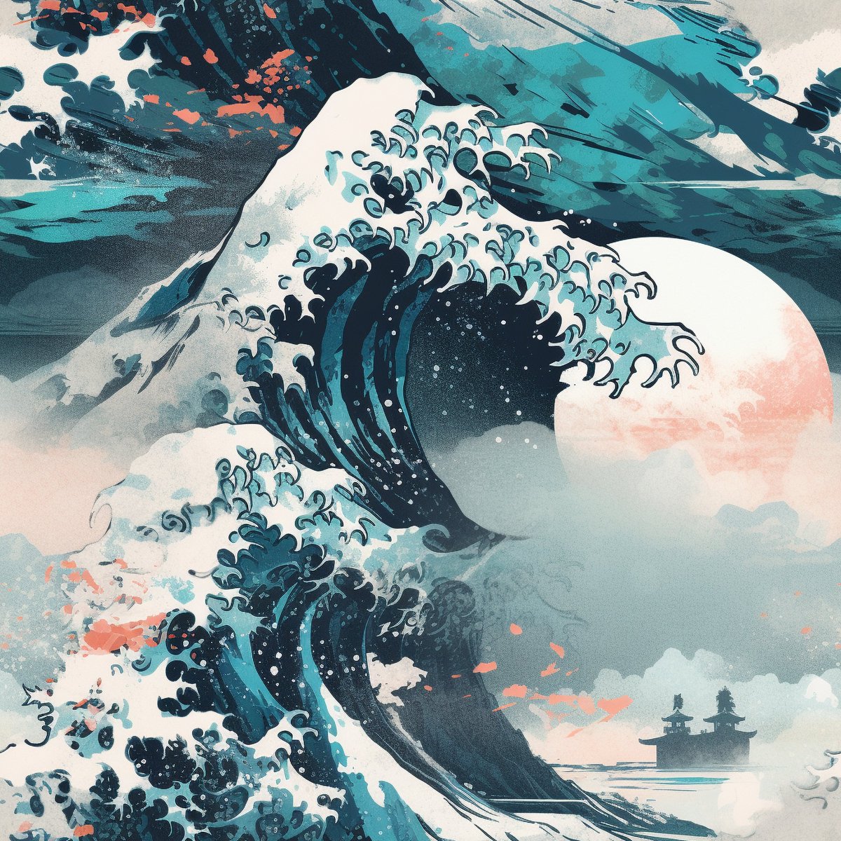 Discover the beauty of Japanese art with my Seamless Hokusai pattern pack! Featuring 30 stunning designs inspired by the iconic artist, these patterns are perfect for adding a touch of elegance to your projects. Get yours today! #JapaneseArt #Hokusai #SeamlessPatterns #digitalart