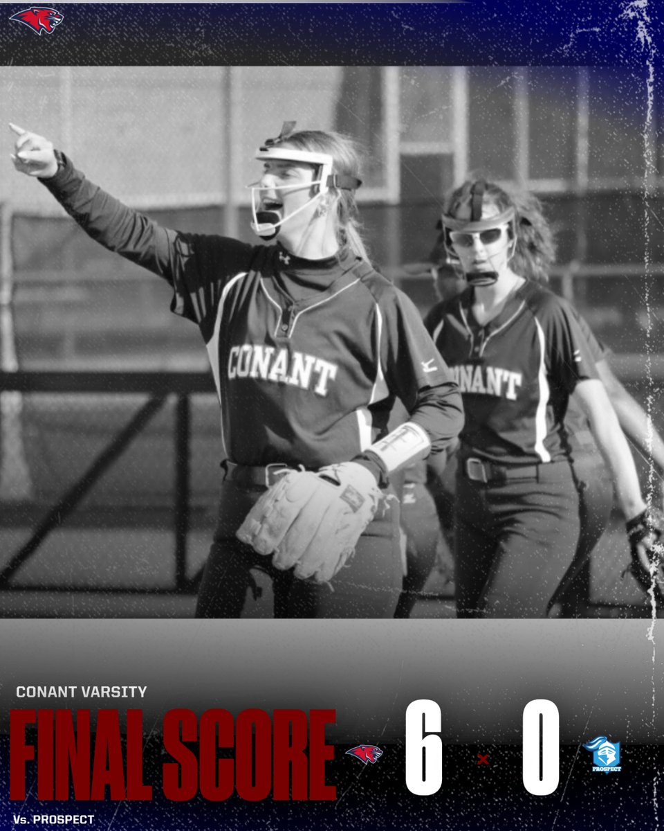 Conant cracks the game open with the help of Nowicki who was 2-4 3 RBI, Splitgerber 2-2 2 RBI 💣 , Mickelson 2-4 1 RBI. Spaitis had 10 strikeouts allowing only 4 hits and Great defense all around. Back at it tomorrow! #UNIT