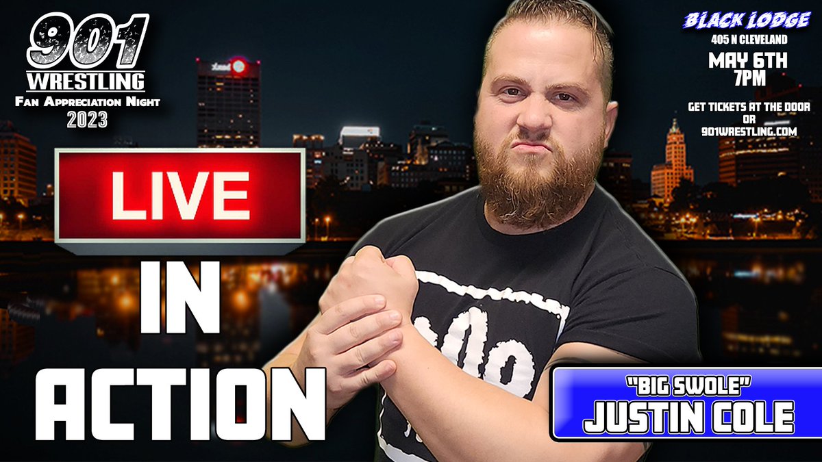 Will this be another "Big" open challenge for <a href="/BigSwole901/">BIGSWOLEJUSTINCOLE</a> this Saturday night?

📺 Find out more on the Countdown Show: youtu.be/vhTnmRKCh84

🎟 Get your tickets for #901FAN2023 at the door or in advance at 901wrestling.com